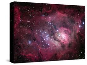 The Lagoon Nebula-Stocktrek Images-Stretched Canvas