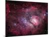 The Lagoon Nebula-Stocktrek Images-Mounted Photographic Print