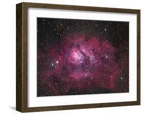 The Lagoon Nebula-Stocktrek Images-Framed Photographic Print