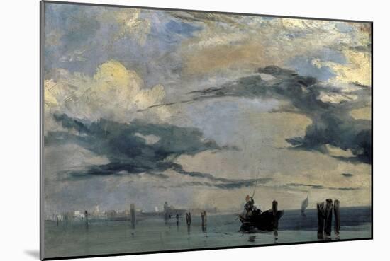 The Lagune of Venice-Richard Parkes Bonington-Mounted Giclee Print