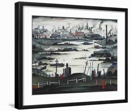 The Lake, 1937-Laurence Stephen Lowry-Framed Premium Giclee Print