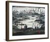 The Lake, 1937-Laurence Stephen Lowry-Framed Premium Giclee Print