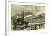 The Lake and City of Geneva Switzerland-null-Framed Giclee Print