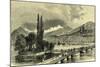 The Lake and City of Geneva Switzerland-null-Mounted Giclee Print