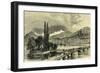 The Lake and City of Geneva Switzerland-null-Framed Giclee Print