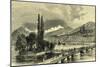 The Lake and City of Geneva Switzerland-null-Mounted Giclee Print