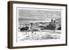 The Lake and City of Tiberias, Israel, 1895-null-Framed Giclee Print