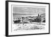 The Lake and City of Tiberias, Israel, 1895-null-Framed Giclee Print