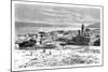 The Lake and City of Tiberias, Israel, 1895-null-Mounted Giclee Print