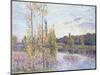 The Lake at Chevreuil-Alfred Sisley-Mounted Giclee Print