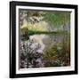 The Lake at Montgeron-Claude Monet-Framed Giclee Print