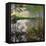 The Lake at Montgeron-Claude Monet-Framed Stretched Canvas