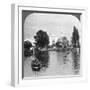 The Lake at the British Empire Exhibition, Wembley, London, C1925-null-Framed Giclee Print