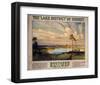 The Lake District of Surry-null-Framed Art Print