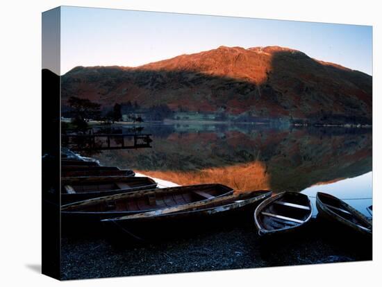 The Lake District, Ulswater Cumbria-null-Stretched Canvas