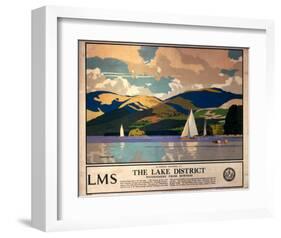 The Lake District-null-Framed Art Print