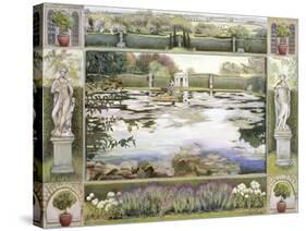 The Lake, Garsington-Ariel Luke-Stretched Canvas