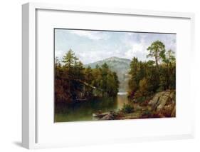 The Lake George, 1876-David Johnson-Framed Giclee Print