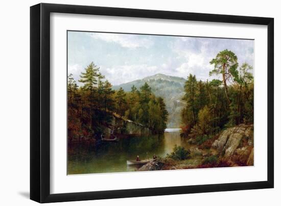 The Lake George, 1876-David Johnson-Framed Giclee Print