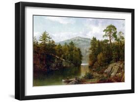 The Lake George, 1876-David Johnson-Framed Giclee Print