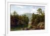 The Lake George, 1876-David Johnson-Framed Giclee Print