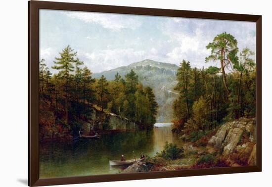 The Lake George, 1876-David Johnson-Framed Giclee Print