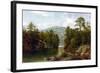 The Lake George, 1876-David Johnson-Framed Giclee Print