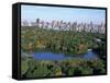 The Lake in Central Park-Rudy Sulgan-Framed Stretched Canvas