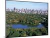 The Lake in Central Park-Rudy Sulgan-Mounted Photographic Print