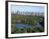 The Lake in Central Park-Rudy Sulgan-Framed Photographic Print