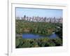 The Lake in Central Park-Rudy Sulgan-Framed Photographic Print