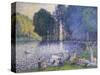 The Lake in the Bois de Boulogne, circa 1899-Henri Edmond Cross-Stretched Canvas