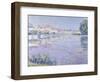 The Lake of Boitsfort, Houses of the Chausee de la Hulpe-Paul Mathieu-Framed Giclee Print