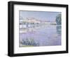 The Lake of Boitsfort, Houses of the Chausee de la Hulpe-Paul Mathieu-Framed Giclee Print