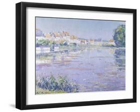 The Lake of Boitsfort, Houses of the Chausee de la Hulpe-Paul Mathieu-Framed Giclee Print