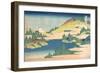 The Lake of Hakone in Sagami Province (From a Series 36 Views of Mount Fuj), 1830-1833-Katsushika Hokusai-Framed Giclee Print