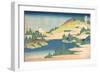 The Lake of Hakone in Sagami Province (From a Series 36 Views of Mount Fuj), 1830-1833-Katsushika Hokusai-Framed Giclee Print