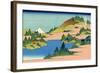 The Lake of Hakone in the Segami Province, c.1830-Katsushika Hokusai-Framed Giclee Print