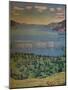 'The Lake of Thun, from Leissigen', c1910-Ferdinand Hodler-Mounted Giclee Print