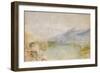 The Lake of Thun, Switzerland-J. M. W. Turner-Framed Giclee Print