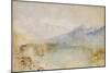 The Lake of Thun, Switzerland-J. M. W. Turner-Mounted Giclee Print