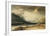 The Lake of Thun, Switzerland-J. M. W. Turner-Framed Giclee Print