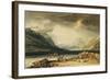 The Lake of Thun, Switzerland-J. M. W. Turner-Framed Giclee Print