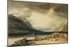The Lake of Thun, Switzerland-J. M. W. Turner-Mounted Giclee Print