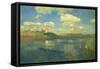 The Lake, or Russia, 1900-Isaak Ilyich Levitan-Framed Stretched Canvas