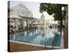 The Lake Palace Hotel on Lake Pichola, Udaipur, Rajasthan State, India-R H Productions-Stretched Canvas