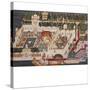 The Lake Palace Udaipur, Twentieth Century-null-Stretched Canvas