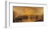 The Lake, Petworth. 1829-J M W Turner-Framed Giclee Print