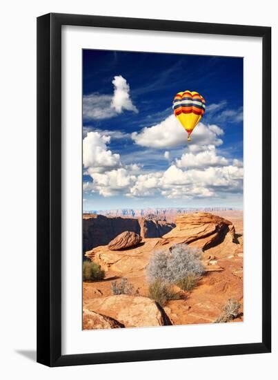 The Lake Powell in Glen Canyon-Gary718-Framed Photographic Print