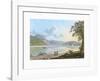 The Lake Traunsee-Jakob Alt-Framed Collectable Print